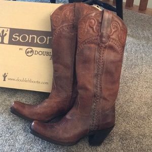 Sonora double H cowboy boots